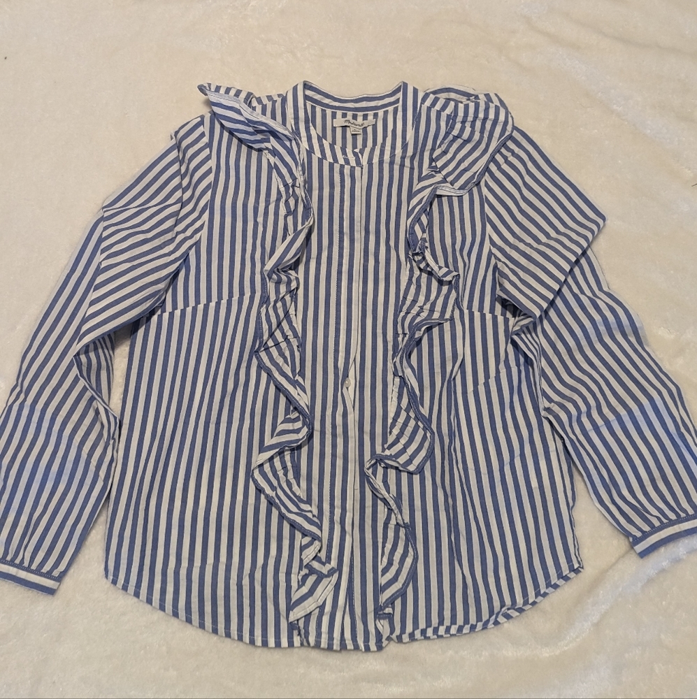 Madewell striped blouse